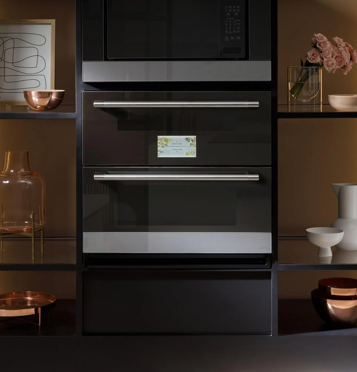 Cafe CTS92DM2NS5 CAF(EBACK)™ 30" Duo Smart Single Wall Oven in Platinum Glass - Image 14