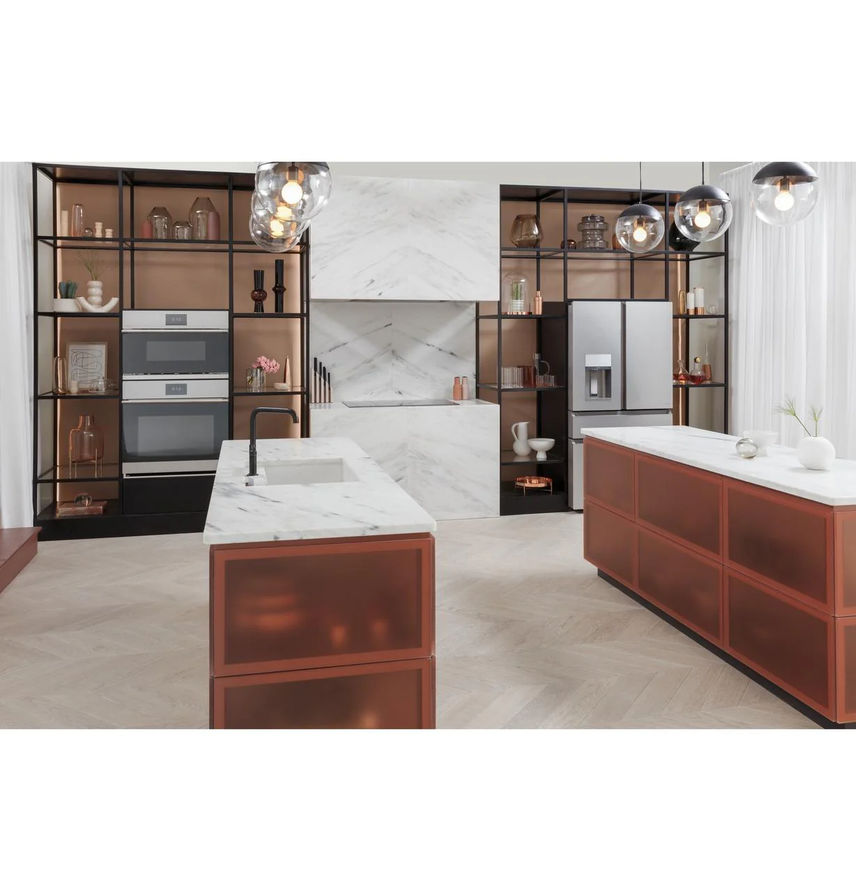 Cafe CVE28DM5NS5 CAF(EBACK)™ ENERGY STAR® 27.8 Cu. Ft. Smart 4-Door French-Door Refrigerator in Platinum Glass - Image 17