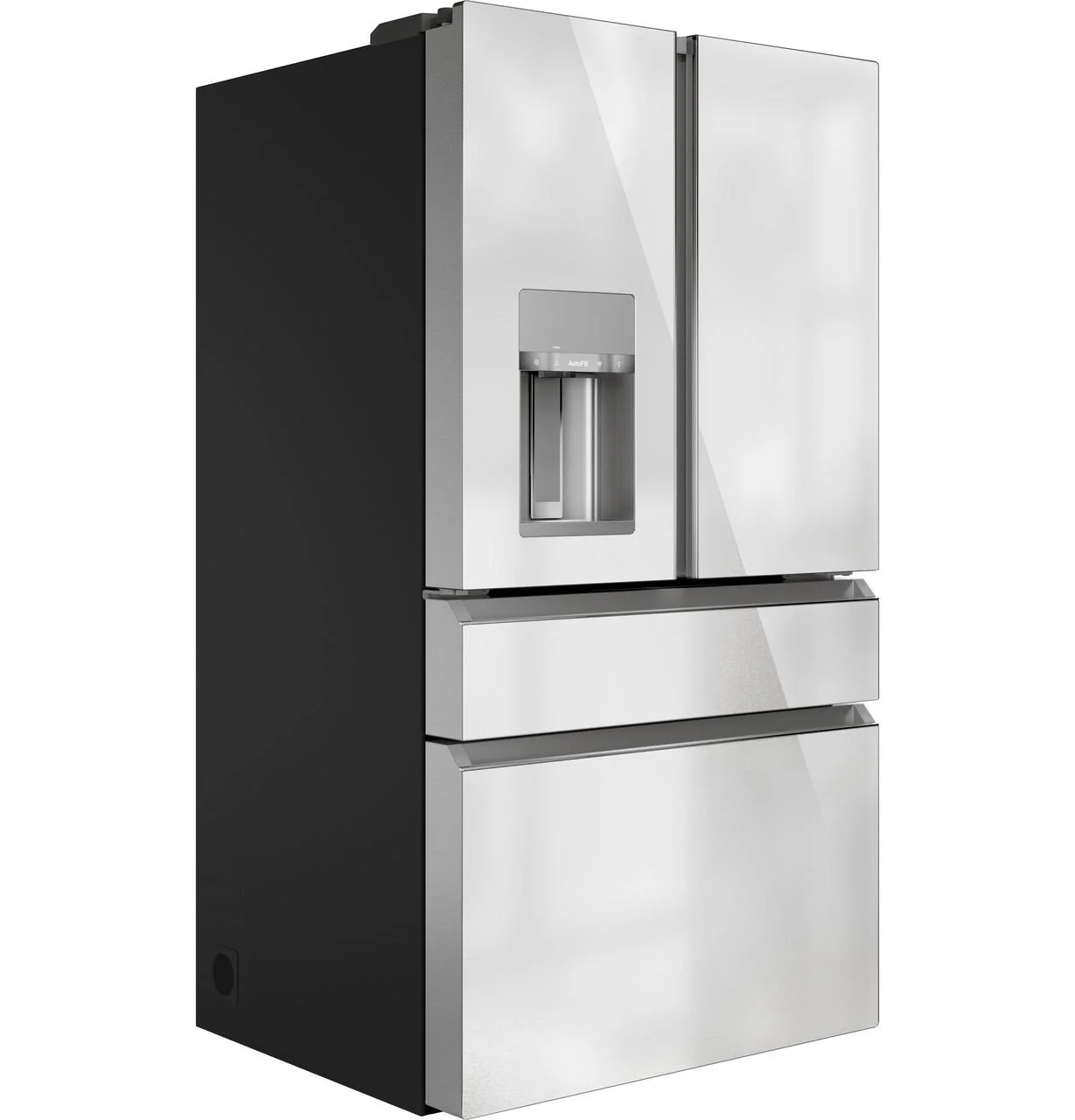 Cafe CVE28DM5NS5 CAF(EBACK)™ ENERGY STAR® 27.8 Cu. Ft. Smart 4-Door French-Door Refrigerator in Platinum Glass - Image 5