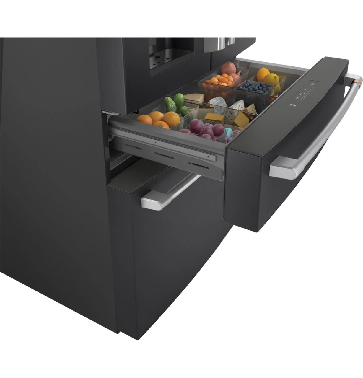 Cafe CVE28DP3ND1 CAF(EBACK)™ ENERGY STAR® 27.8 Cu. Ft. Smart 4-Door French-Door Refrigerator - Image 9