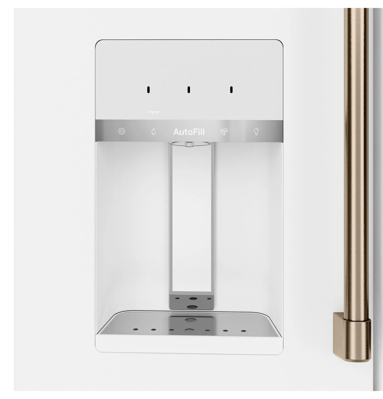 Cafe CVE28DP4NW2 CAF(EBACK)™ ENERGY STAR® 27.8 Cu. Ft. Smart 4-Door French-Door Refrigerator - Image 4