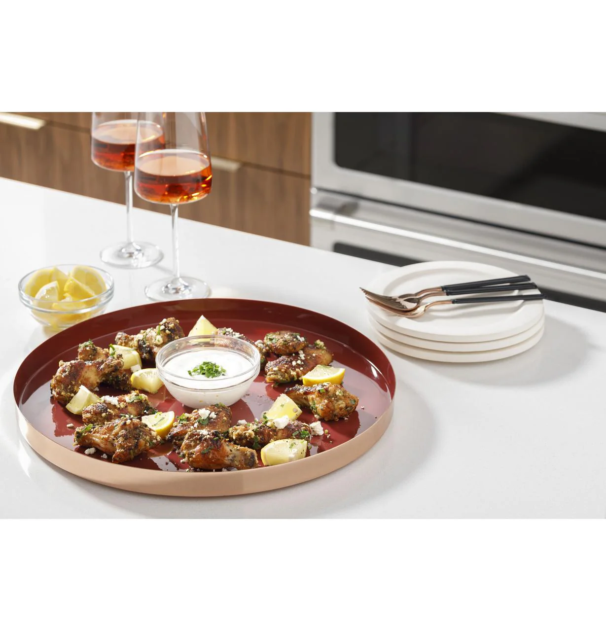 Cafe CVM517P3RD1 CAF(EBACK)™ 1.7 Cu. Ft. Convection Over-the-Range Microwave Oven - Image 12
