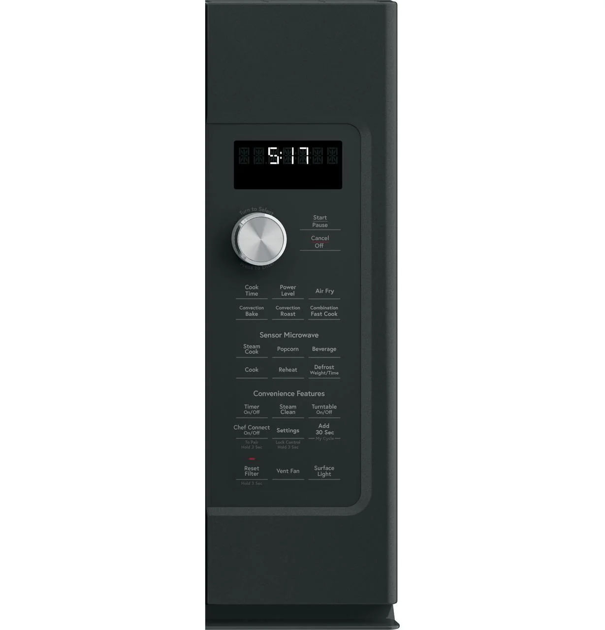 Cafe CVM517P3RD1 CAF(EBACK)™ 1.7 Cu. Ft. Convection Over-the-Range Microwave Oven - Image 3