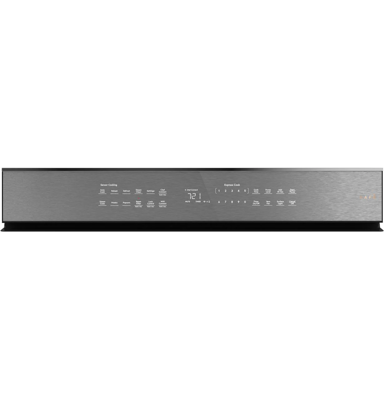 Cafe CVM721M2NS5 CAF(EBACK)™ 2.1 Cu. Ft. Smart Over-the-Range Microwave Oven in Platinum Glass - Image 2