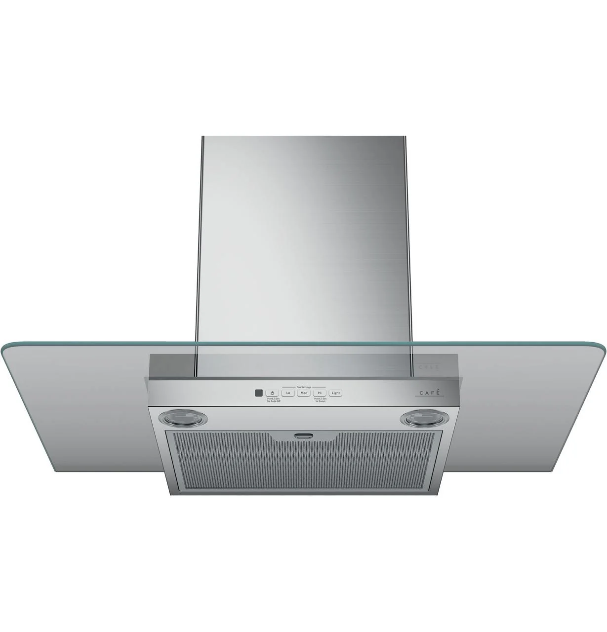 Cafe CVW73012MSS CAF(EBACK)™ 30" Wall-Mount Glass Canopy Chimney Hood - Image 3