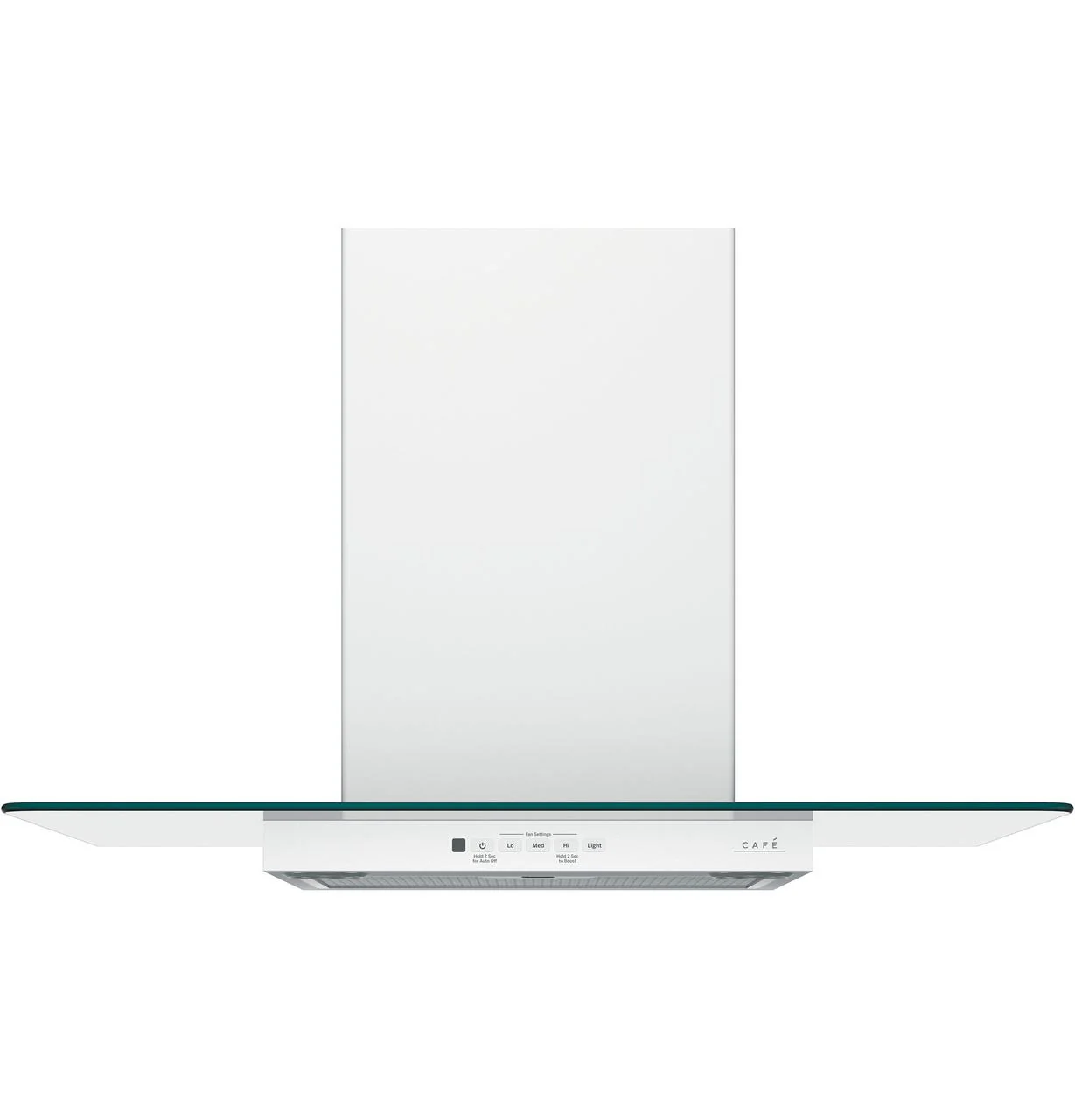 Cafe CVW73014MWM CAF(EBACK)™ 30" Wall-Mount Glass Canopy Chimney Hood