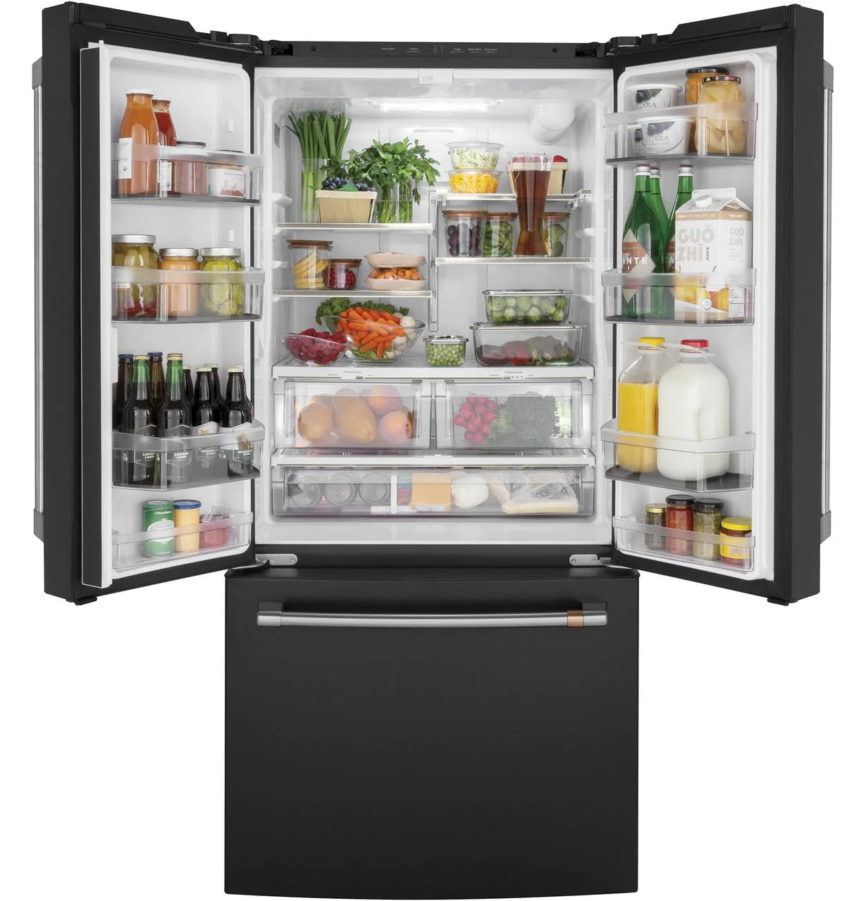 Cafe CWE19SP3ND1 CAF(EBACK)™ ENERGY STAR® 18.6 Cu. Ft. Counter-Depth French-Door Refrigerator - Image 2
