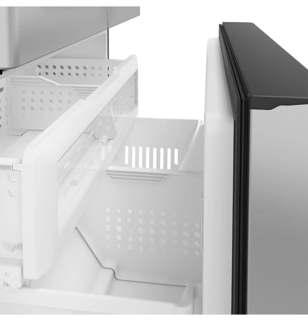 Cafe CWE23SP2MS1 CAF(EBACK)™ ENERGY STAR® 23.1 Cu. Ft. Smart Counter-Depth French-Door Refrigerator - Image 7
