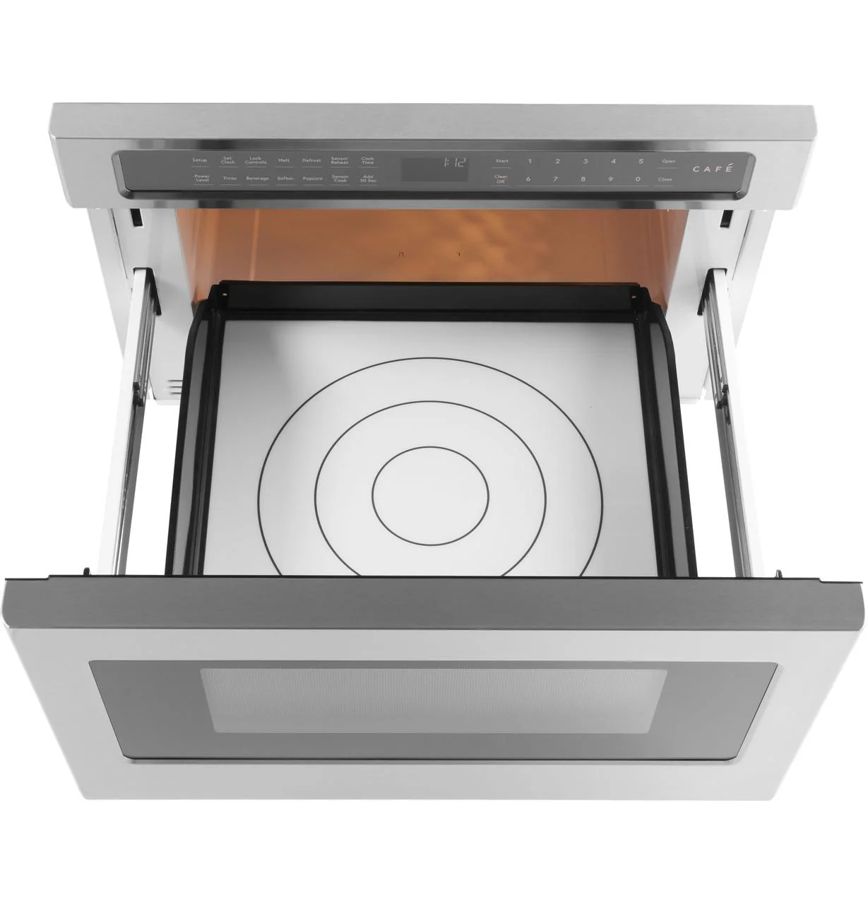 Cafe CWL112P2RS1 CAF(EBACK)™ Built-In Microwave Drawer Oven - Image 3