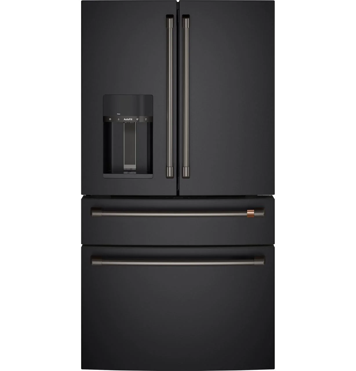 Cafe CXE22DP3PD1 CAF(EBACK)™ ENERGY STAR® 22.3 Cu. Ft. Smart Counter-Depth 4-Door French-Door Refrigerator - Image 12