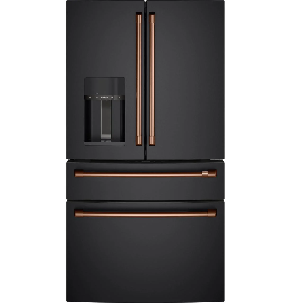 Cafe CXE22DP3PD1 CAF(EBACK)™ ENERGY STAR® 22.3 Cu. Ft. Smart Counter-Depth 4-Door French-Door Refrigerator - Image 14