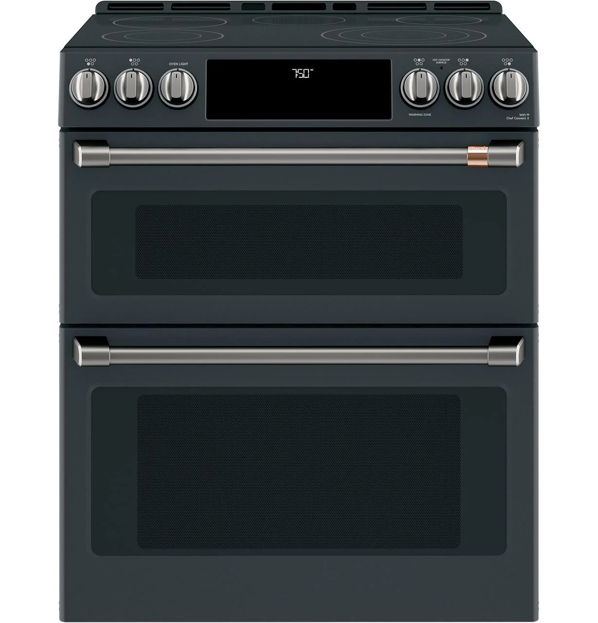 Cafe CXFCEHKPMBT CAF(EBACK)™ Front Control Electric Knobs and Handles - Brushed Black - Image 2