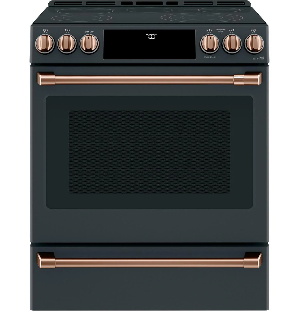 Cafe CXFCEHKPMCU CAF(EBACK)™ Front Control Electric Knobs and Handles - Brushed Copper - Image 2