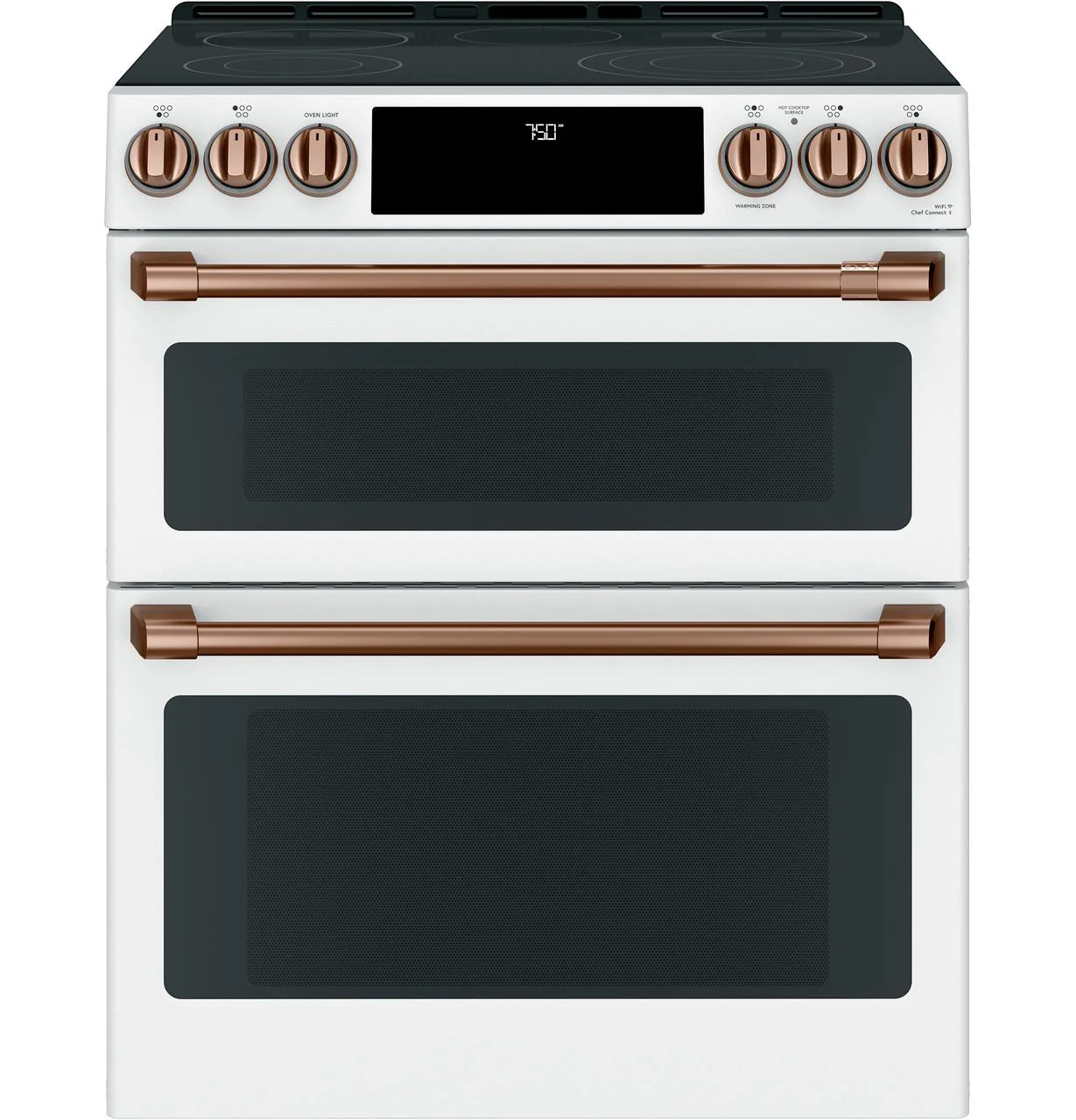 Cafe CXFCEHKPMCU CAF(EBACK)™ Front Control Electric Knobs and Handles - Brushed Copper - Image 4