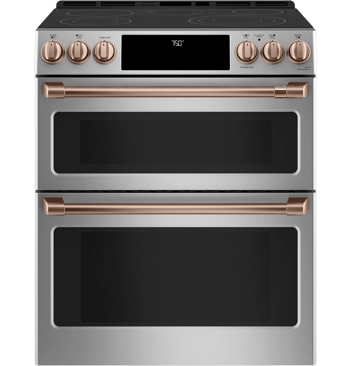Cafe CXFCEHKPMCU CAF(EBACK)™ Front Control Electric Knobs and Handles - Brushed Copper - Image 6
