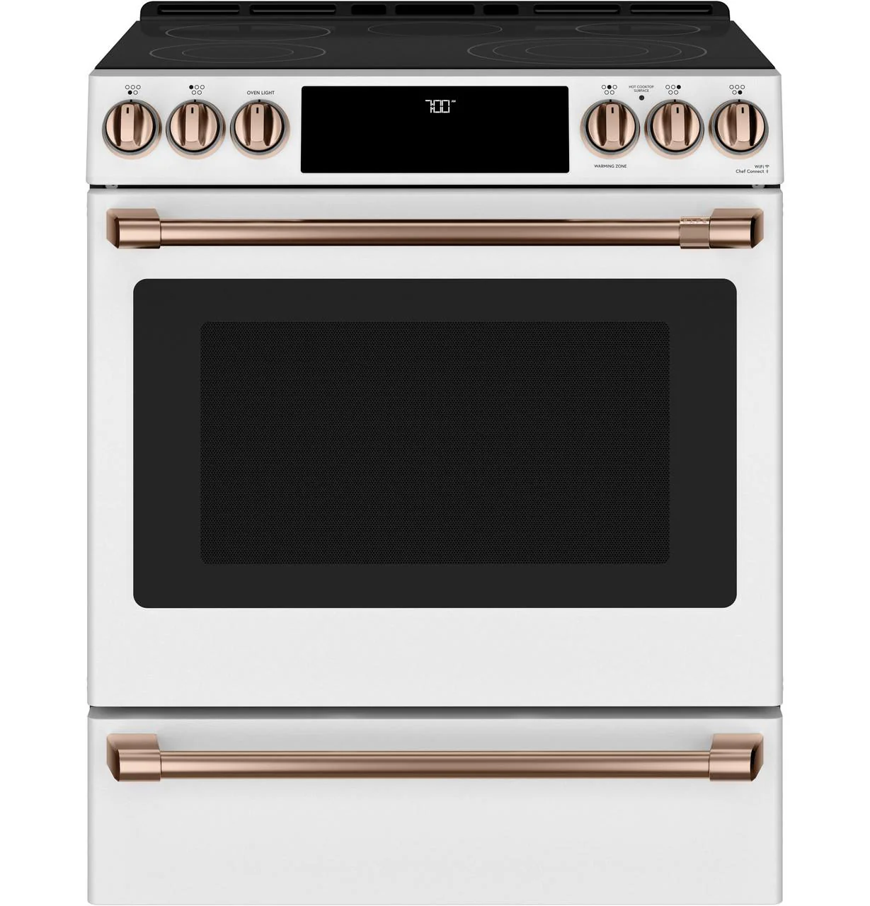 Cafe CXFCEHKPMCU CAF(EBACK)™ Front Control Electric Knobs and Handles - Brushed Copper - Image 7