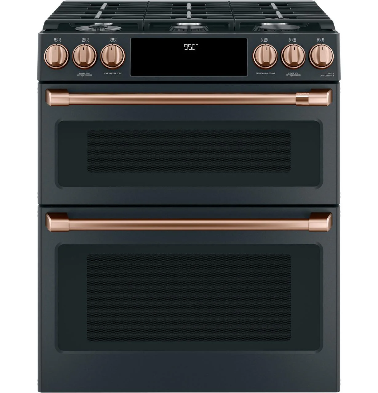 Cafe CXFCGHKPMCU CAF(EBACK)™ Front Control Gas Knobs and Handles - Brushed Copper - Image 4