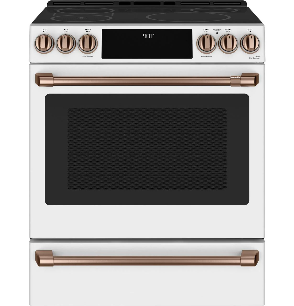 Cafe CXFCHHKPMCU CAF(EBACK)™ Front Control Induction Knobs and Handles - Brushed Copper - Image 10
