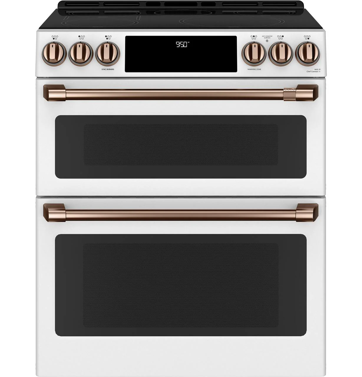 Cafe CXFCHHKPMCU CAF(EBACK)™ Front Control Induction Knobs and Handles - Brushed Copper - Image 4
