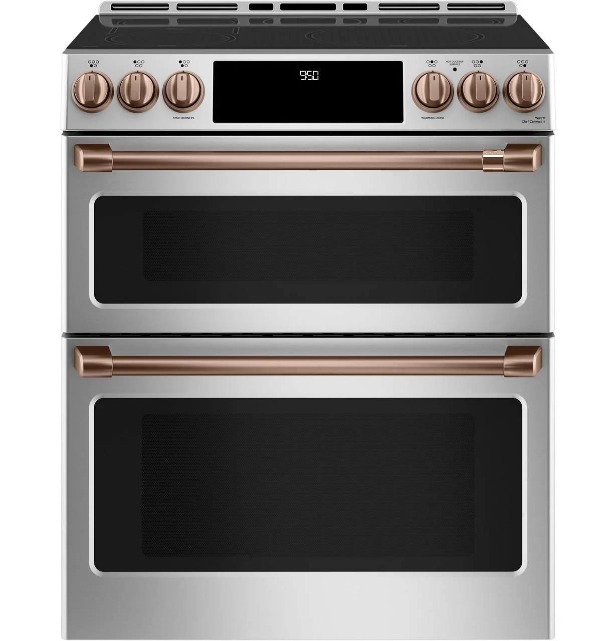 Cafe CXFCHHKPMCU CAF(EBACK)™ Front Control Induction Knobs and Handles - Brushed Copper - Image 6