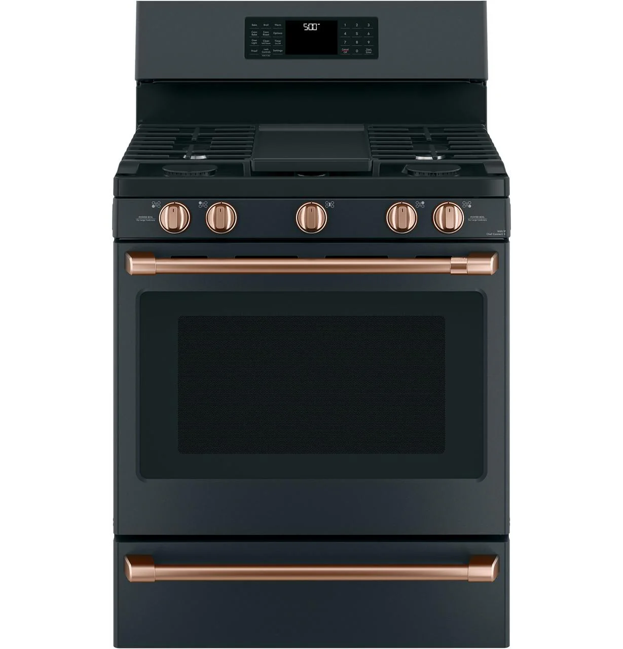 Cafe CXFSGHKPMCU CAF(EBACK)™ Freestanding Gas Knobs and Handles - Brushed Copper - Image 2
