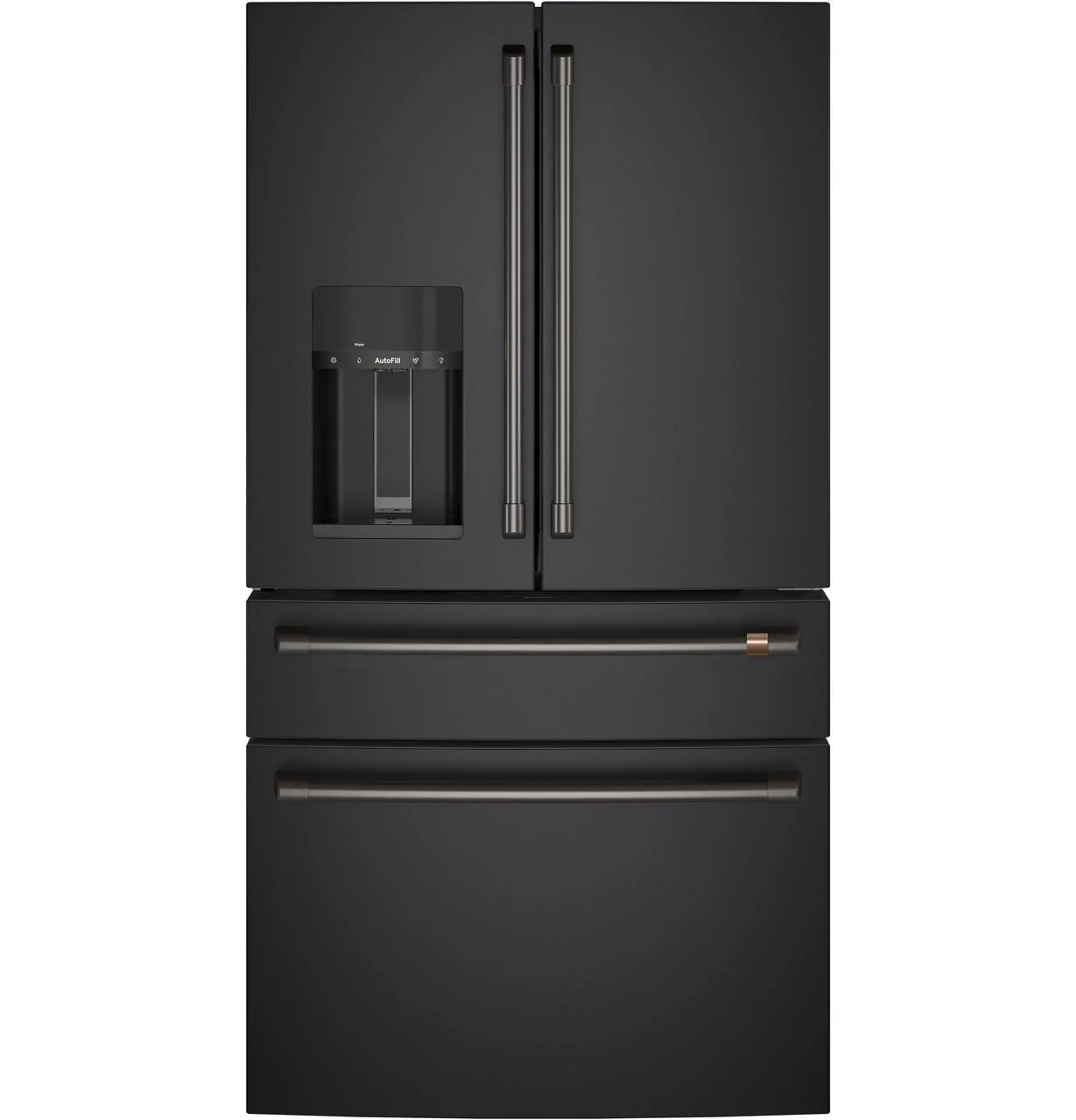 Cafe CXQB4H4PNBT CAF(EBACK)™ Refrigeration Handle Kit - Brushed Black - Image 2