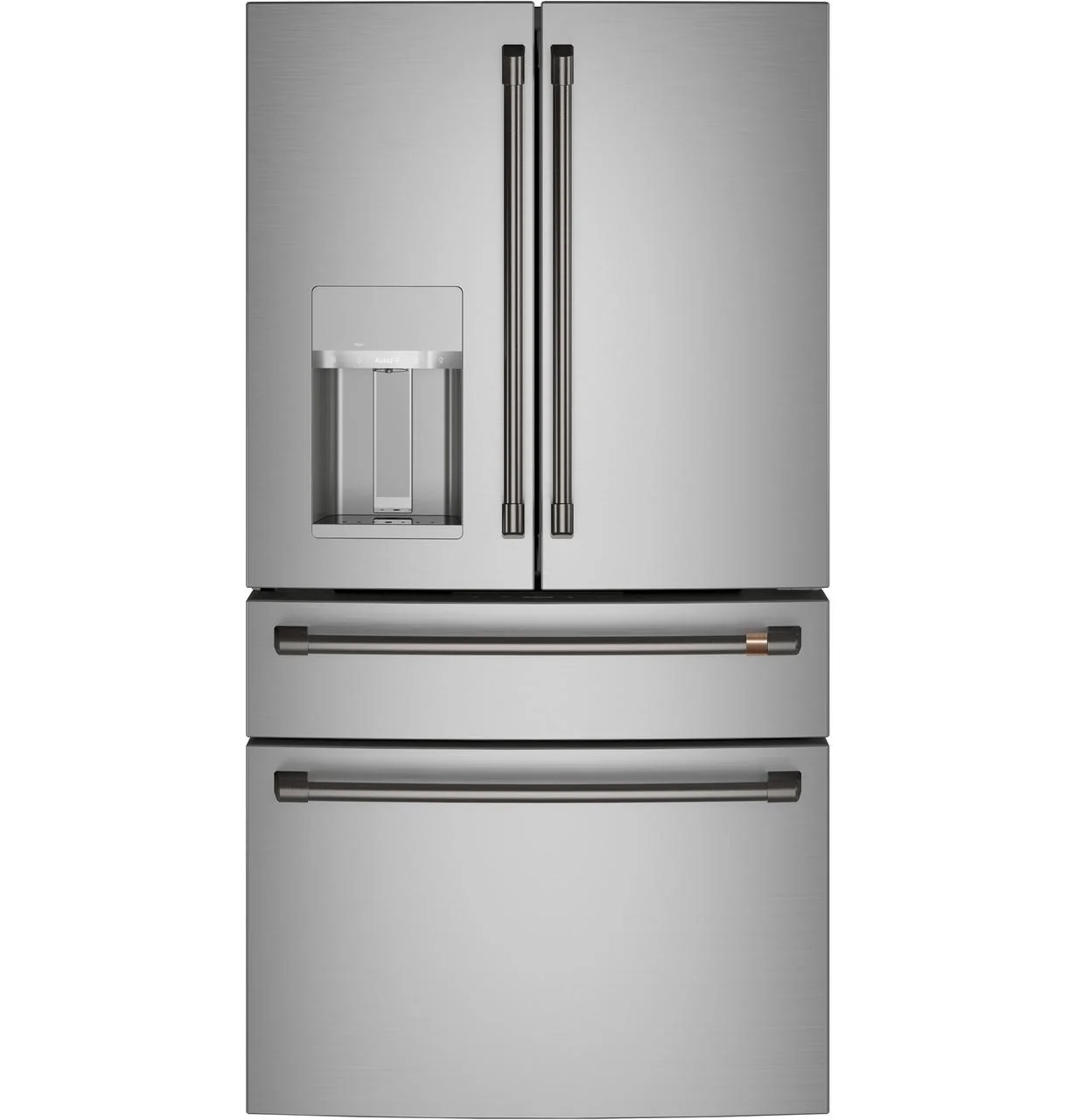 Cafe CXQB4H4PNBT CAF(EBACK)™ Refrigeration Handle Kit - Brushed Black - Image 3