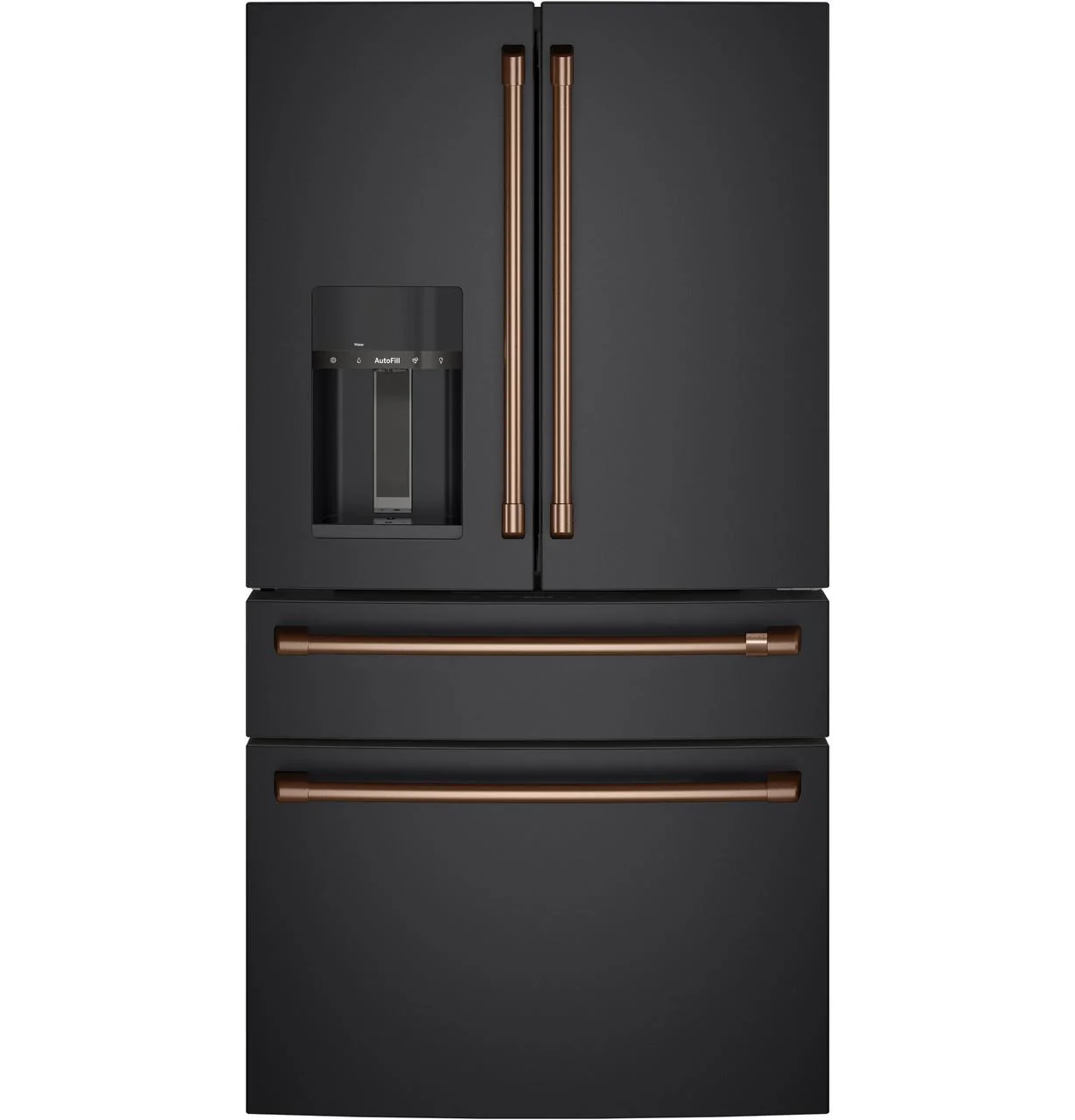 Cafe CXQB4H4PNCU CAF(EBACK)™ Refrigeration Handle Kit - Brushed Copper - Image 2