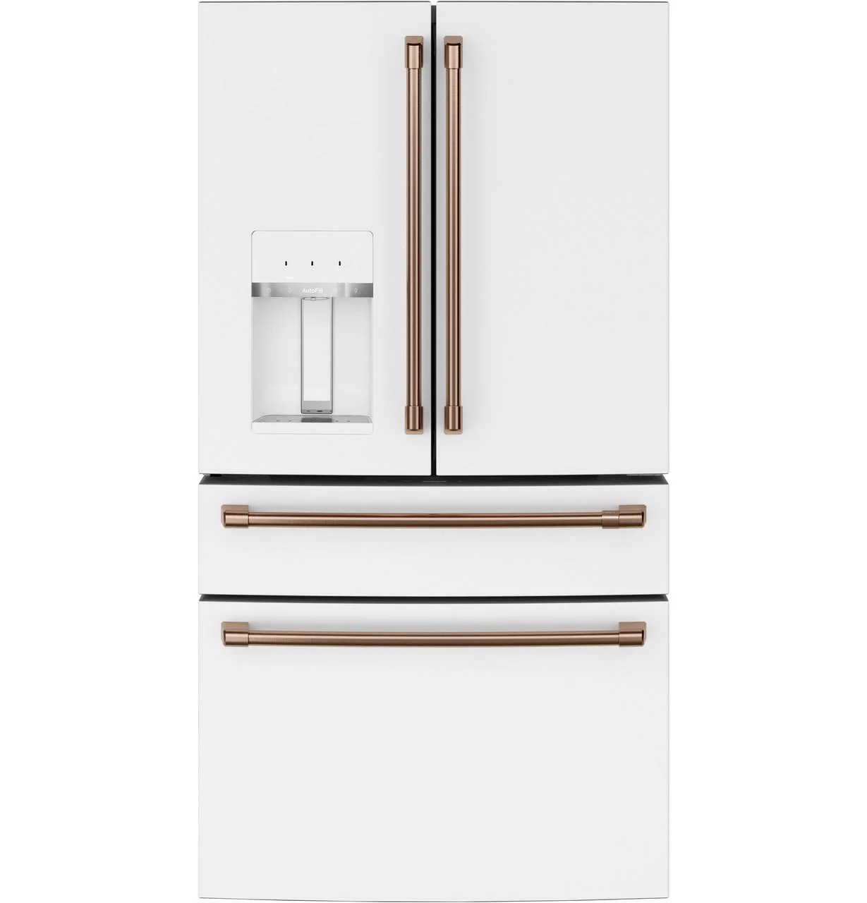 Cafe CXQB4H4PNCU CAF(EBACK)™ Refrigeration Handle Kit - Brushed Copper - Image 3