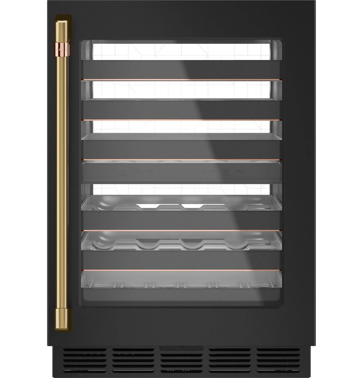 Cafe CXQW1H1PPCG CAF(EBACK)™ Undercounter Handle Kit - Brushed Brass - Image 6