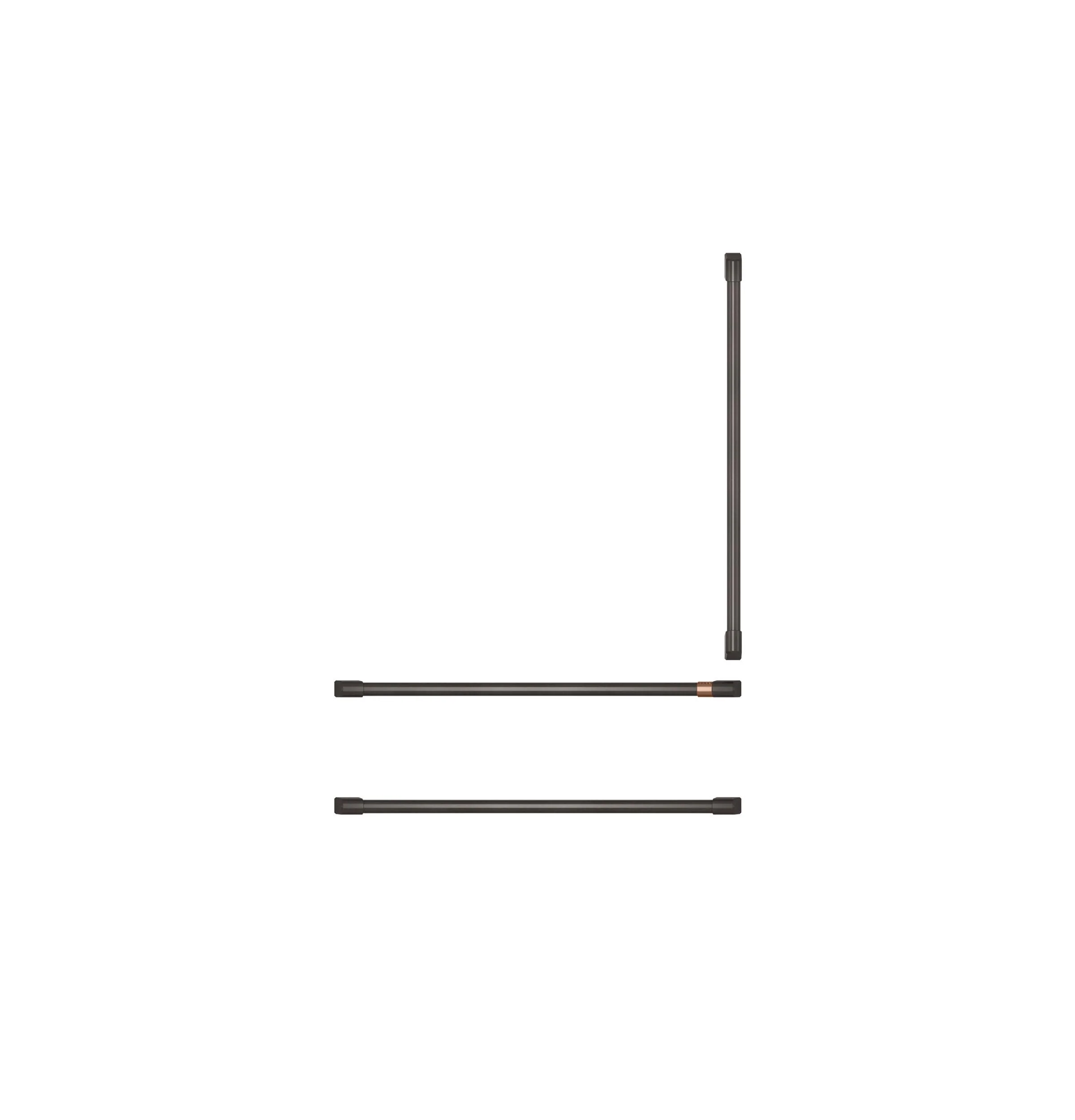 Cafe CXSB3H3PVBT CAF(EBACK)™ Refrigeration Handle Kit - Brushed Black - Image 3