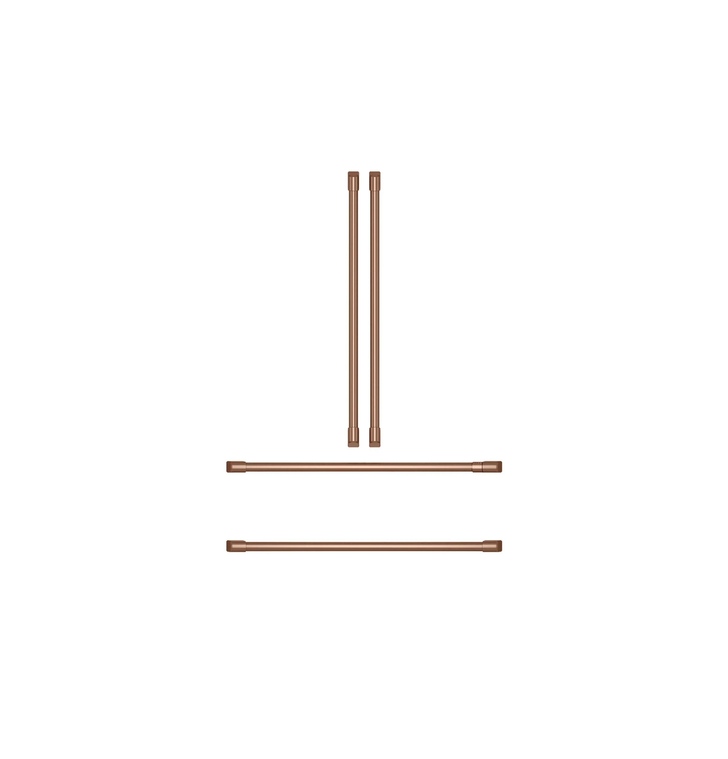 Cafe CXSB4H4PVCU CAF(EBACK)™ Refrigeration Handle Kit - Brushed Copper - Image 2