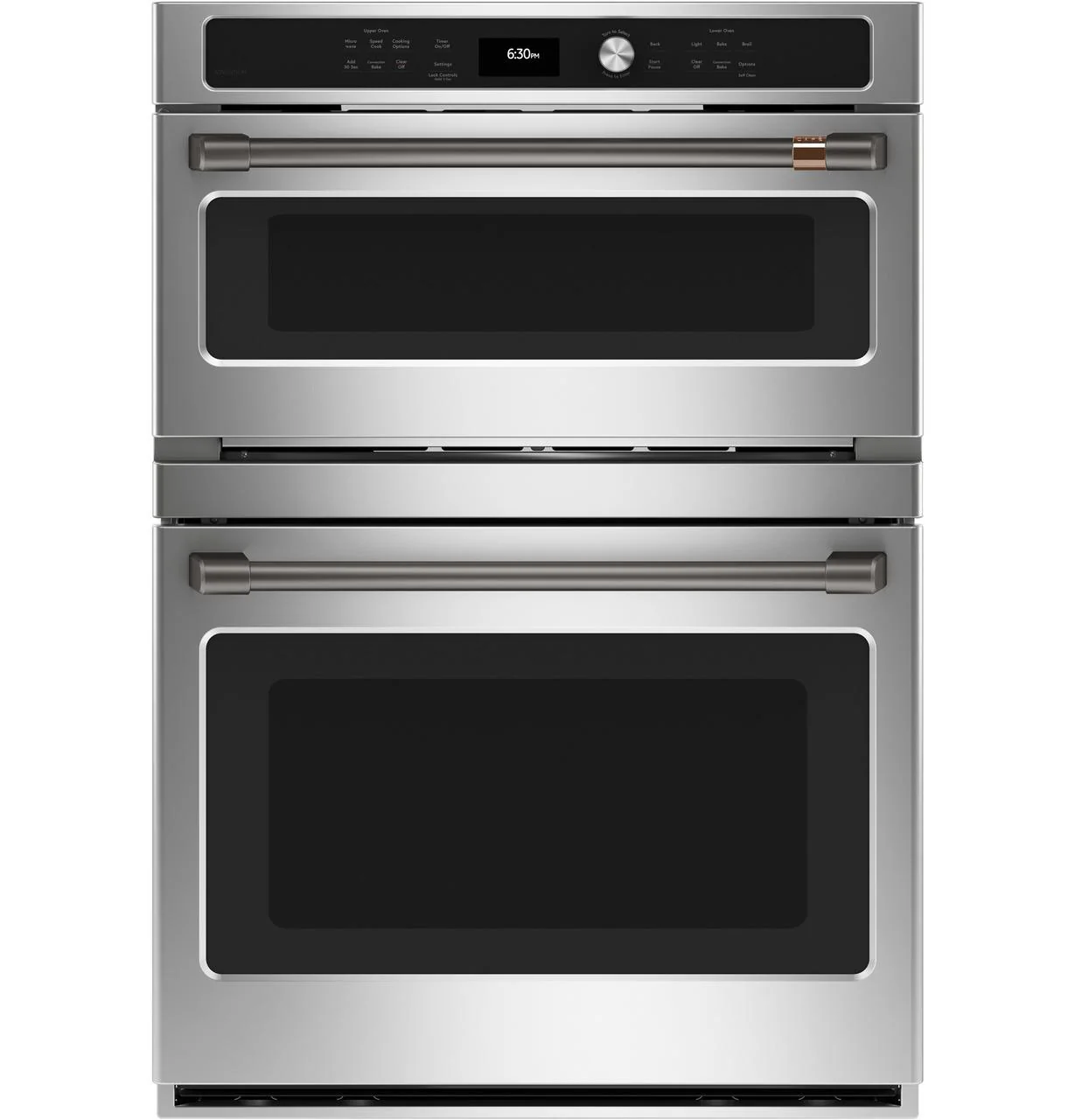 Cafe CXWD0H0PMBT CAF(EBACK)™ 2 - 30" Double Wall Oven Handles - Brushed Black - Image 8