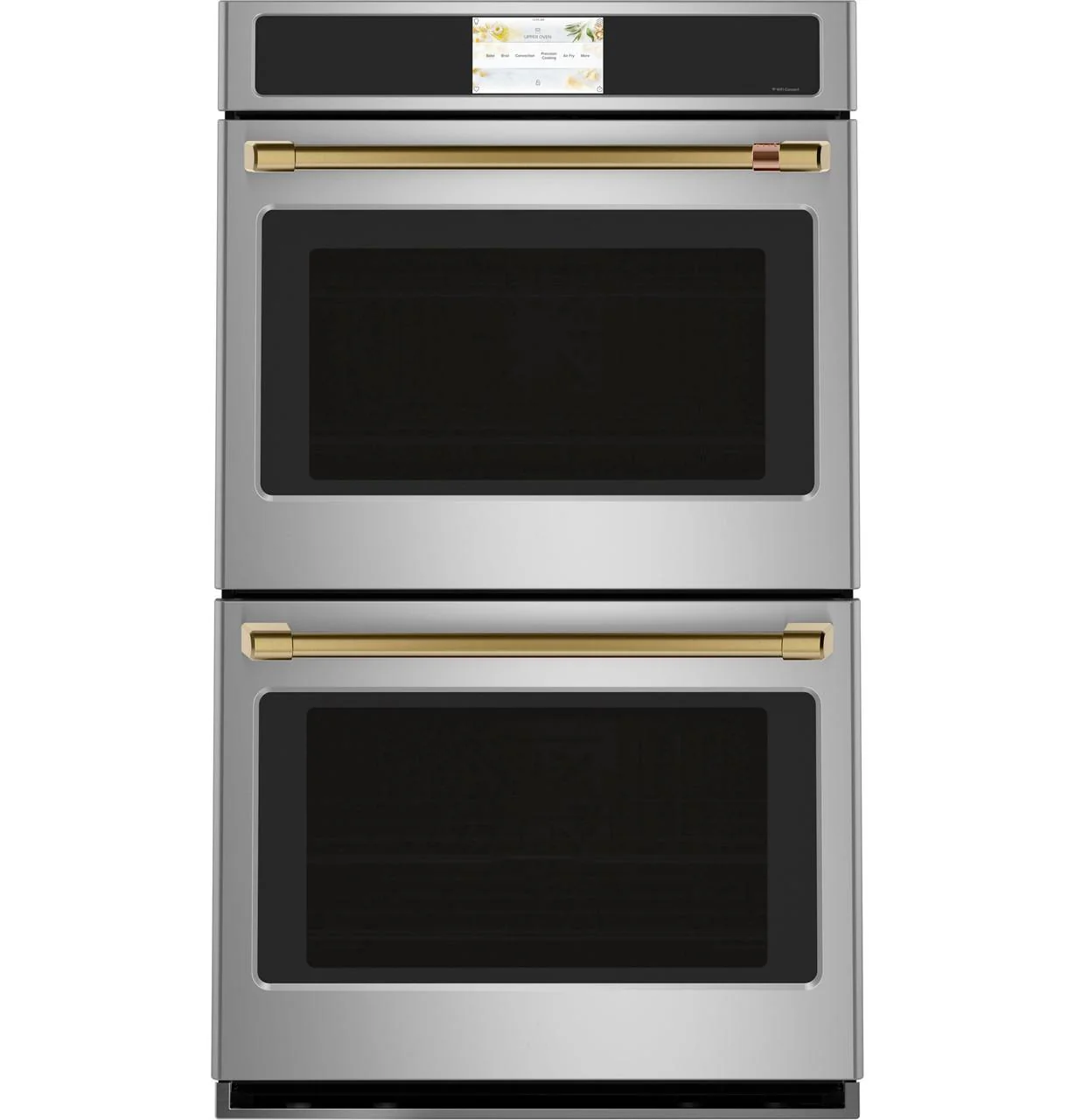 Cafe CXWD0H0PMCG CAF(EBACK)™ Handle Kit - Wall Oven Brushed Brass - Image 2