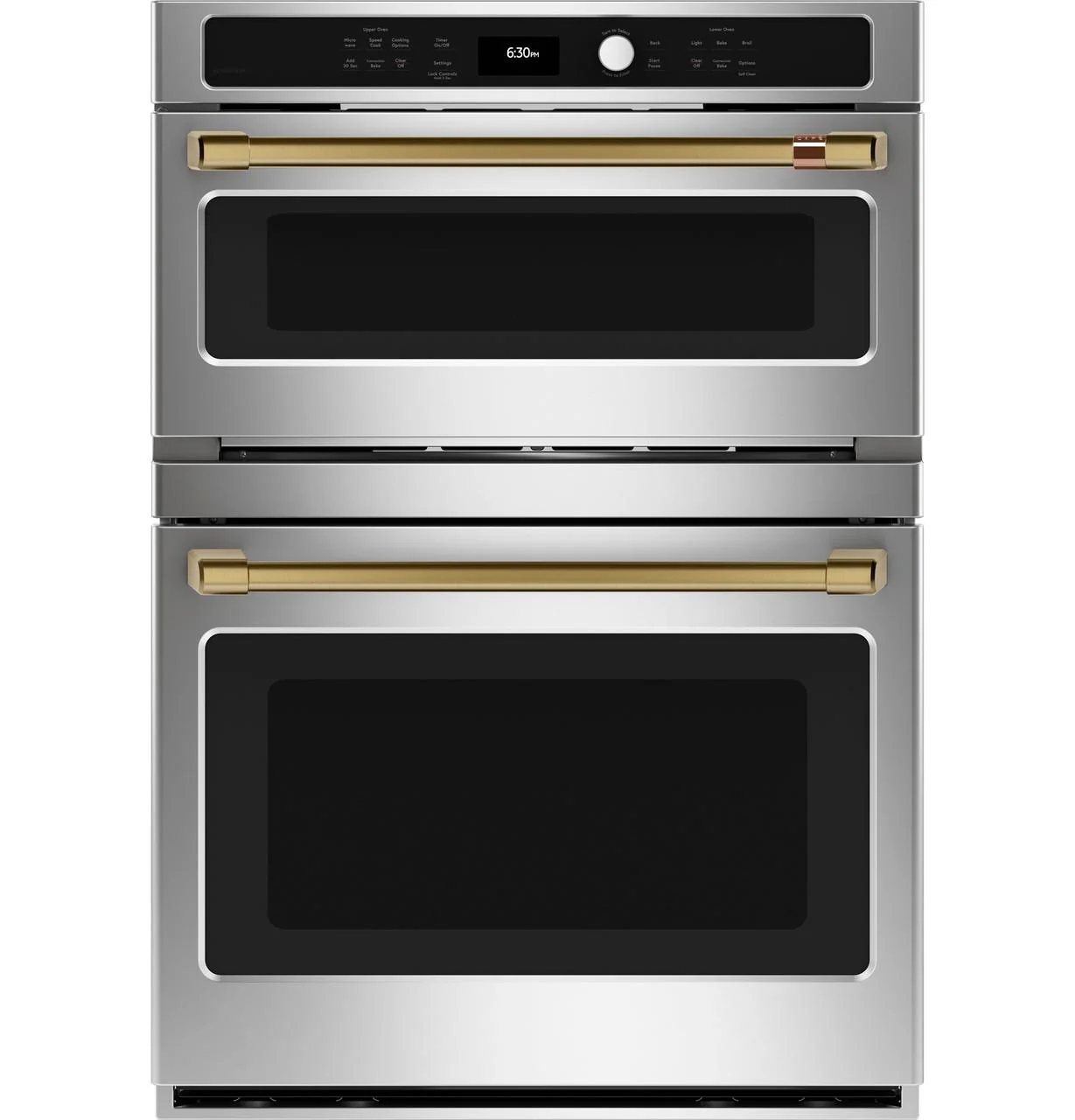 Cafe CXWD0H0PMCG CAF(EBACK)™ Handle Kit - Wall Oven Brushed Brass - Image 5