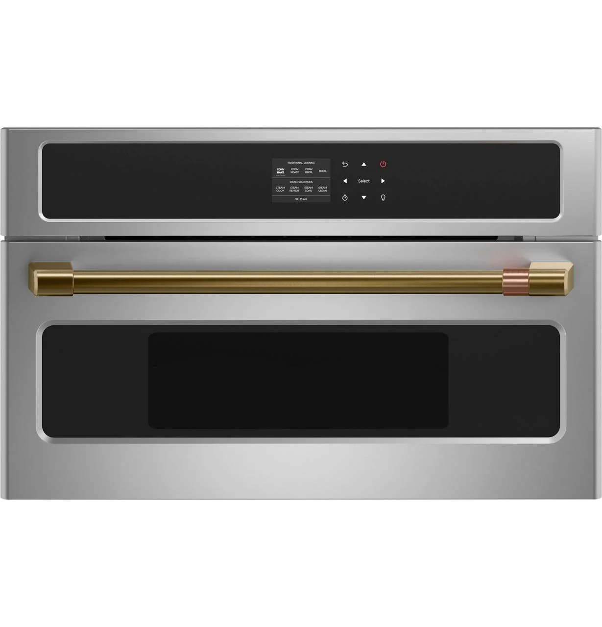 Cafe CXWS0H0PMCG CAF(EBACK)™ Handle Kit - Wall Oven Brushed Brass - Image 4