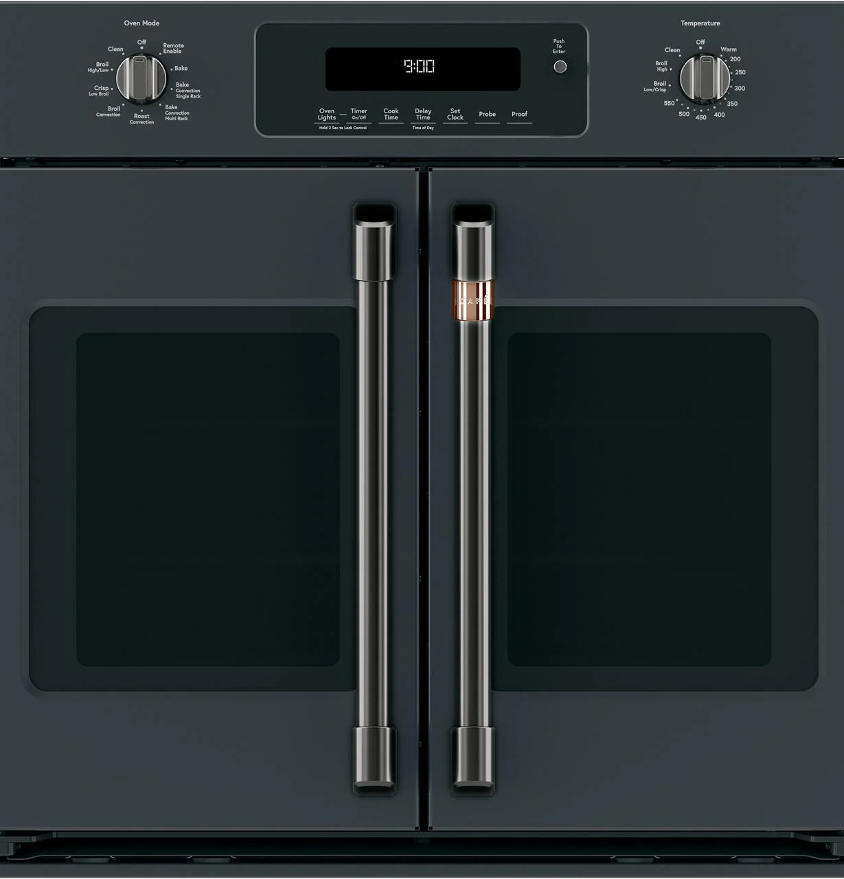 Cafe CXWSFHKPMBT CAF(EBACK)™ 2 French-Door Handles - Brushed Black - Image 2