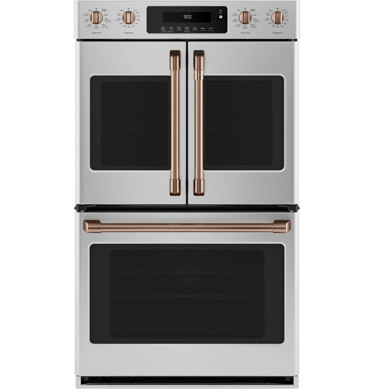 Cafe CXWSFHKPMCU CAF(EBACK)™ 2 French-Door Handles; - Brushed Copper