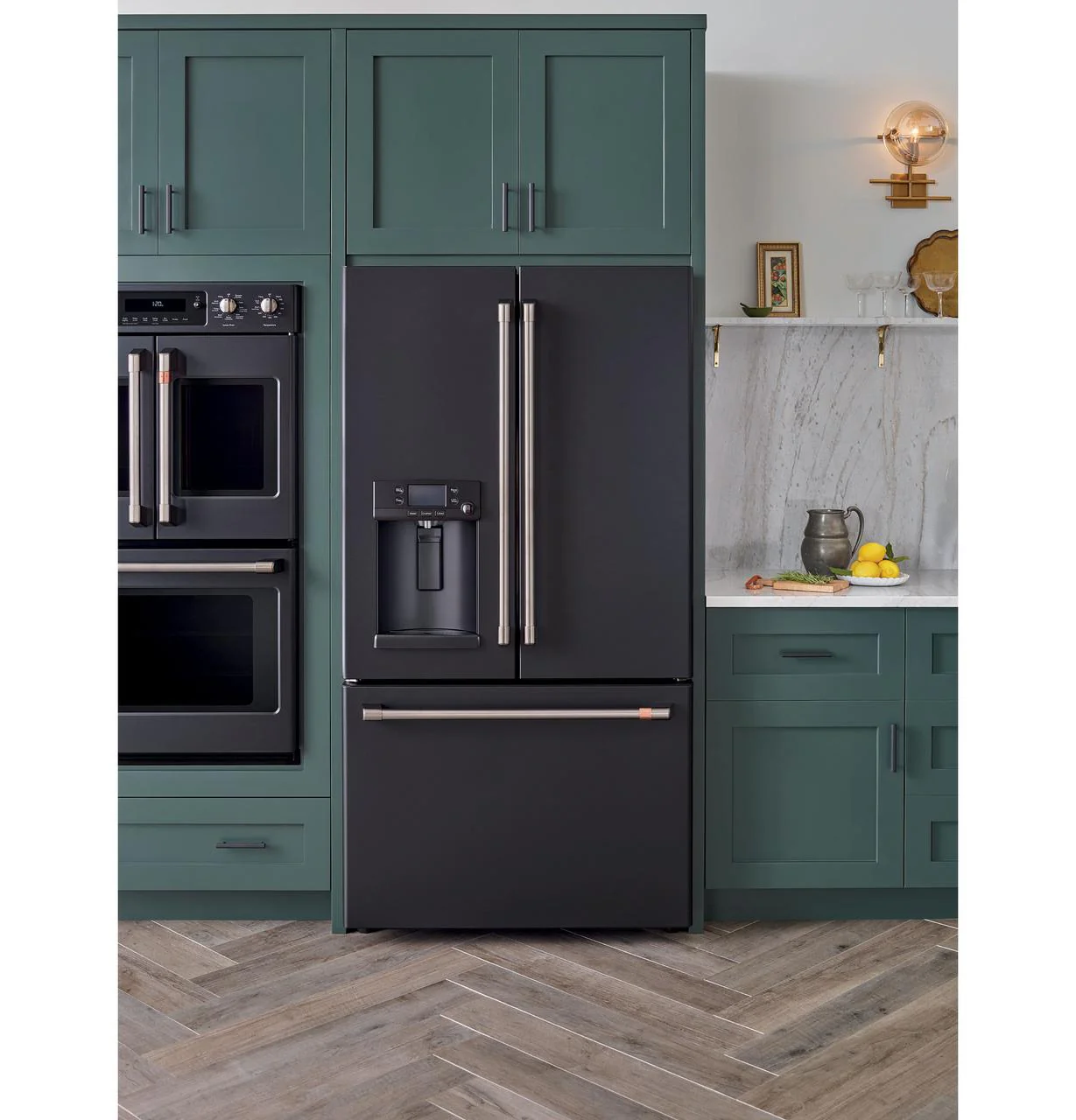 Cafe CYE22TP3MD1 CAF(EBACK)™ ENERGY STAR® 22.1 Cu. Ft. Smart Counter-Depth French-Door Refrigerator with Hot Water Dispenser - Image 7