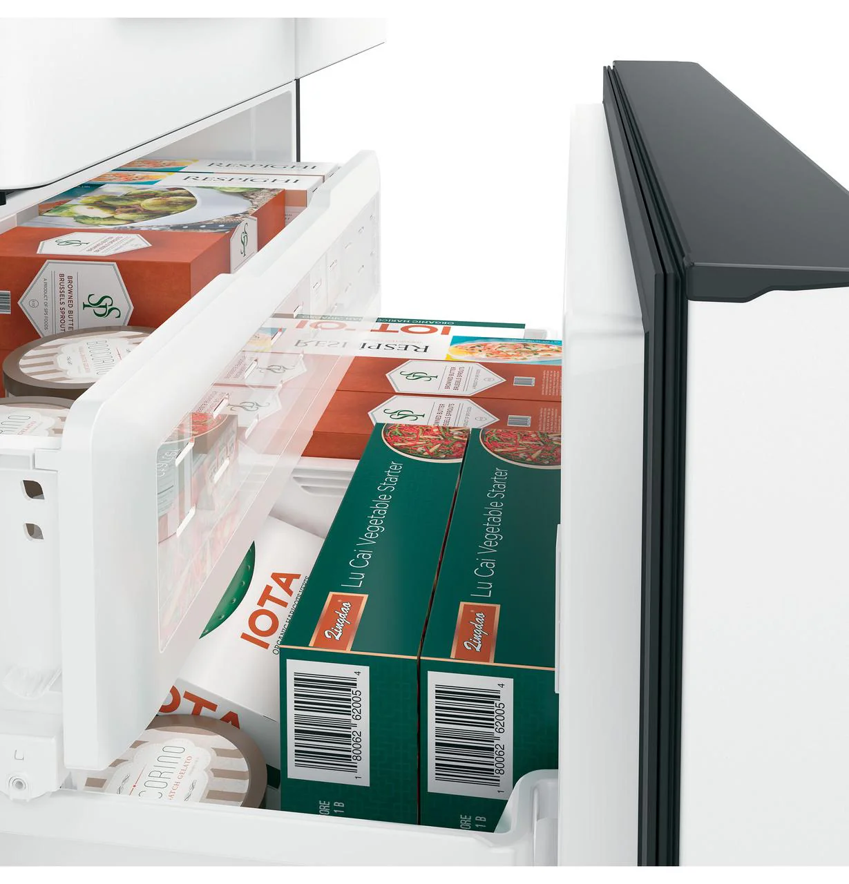 Cafe CYE22TP4MW2 CAF(EBACK)™ ENERGY STAR® 22.1 Cu. Ft. Smart Counter-Depth French-Door Refrigerator with Hot Water Dispenser - Image 12