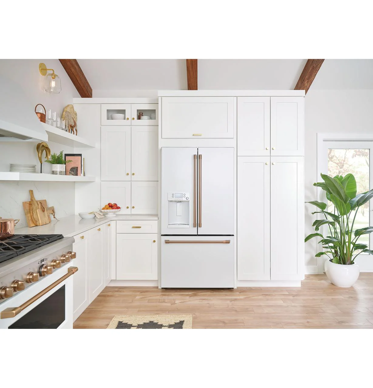 Cafe CYE22TP4MW2 CAF(EBACK)™ ENERGY STAR® 22.1 Cu. Ft. Smart Counter-Depth French-Door Refrigerator with Hot Water Dispenser - Image 14