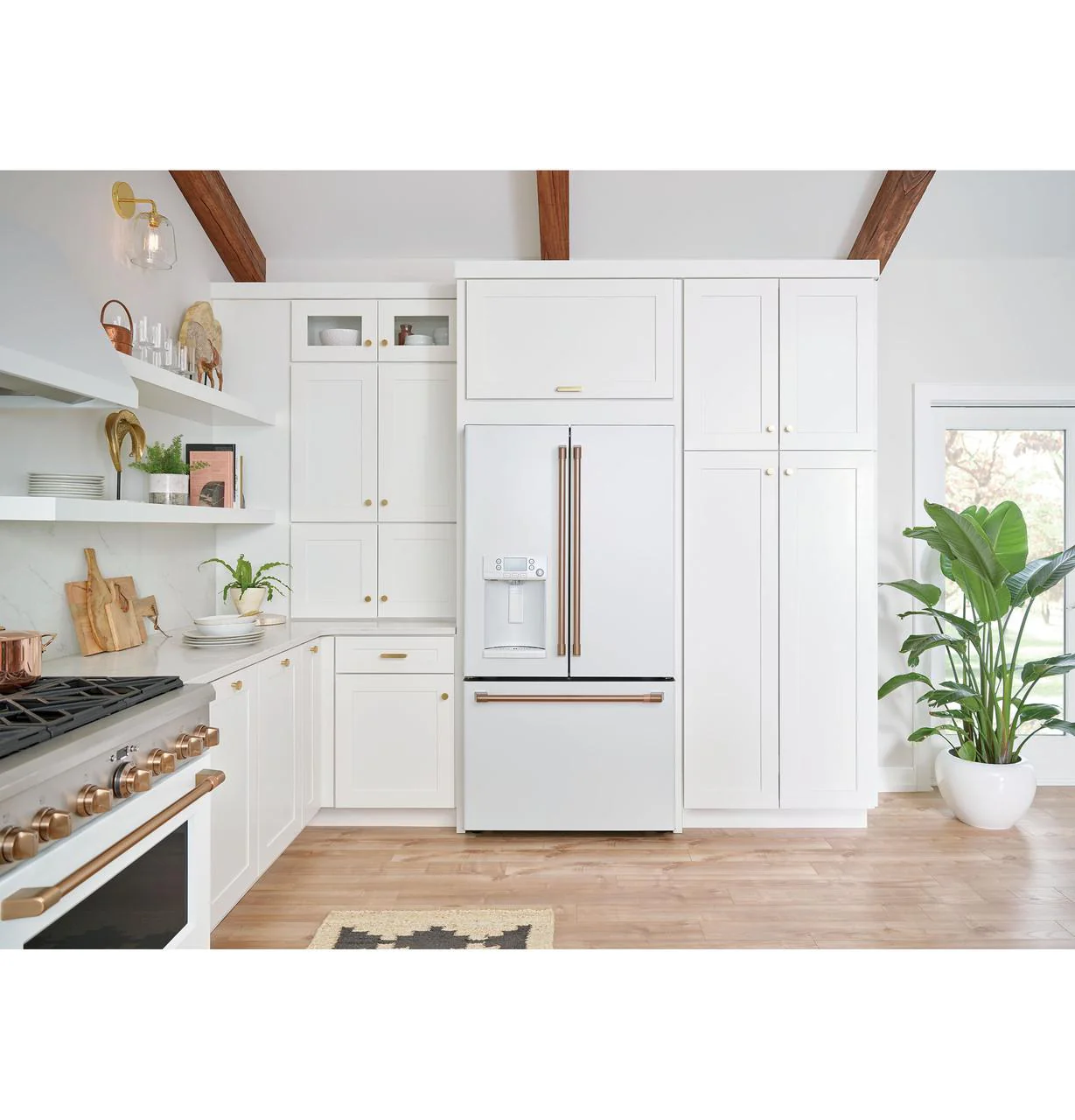 Cafe CYE22TP4MW2 CAF(EBACK)™ ENERGY STAR® 22.1 Cu. Ft. Smart Counter-Depth French-Door Refrigerator with Hot Water Dispenser - Image 26