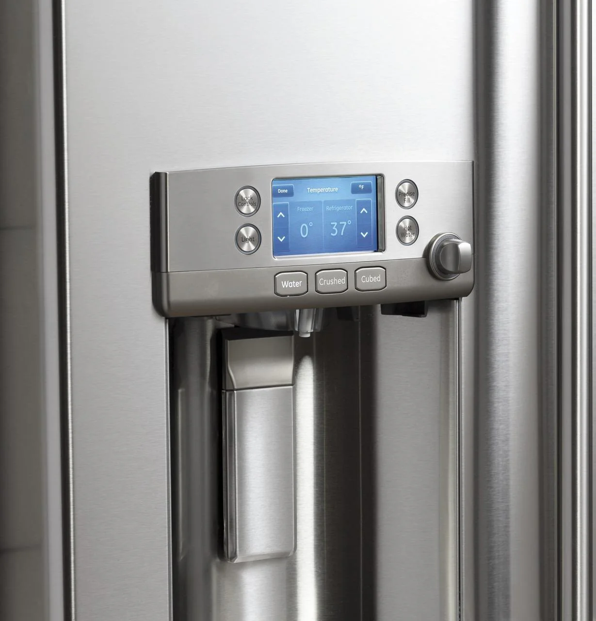 Cafe CYE22UP2MS1 CAF(EBACK)™ ENERGY STAR® 22.1 Cu. Ft. Smart Counter-Depth French-Door Refrigerator with Keurig® K-Cup® Brewing System - Image 30