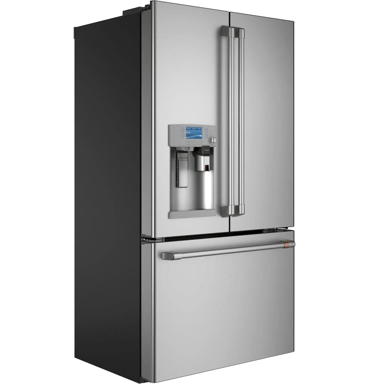 Cafe CYE22UP2MS1 CAF(EBACK)™ ENERGY STAR® 22.1 Cu. Ft. Smart Counter-Depth French-Door Refrigerator with Keurig® K-Cup® Brewing System - Image 8