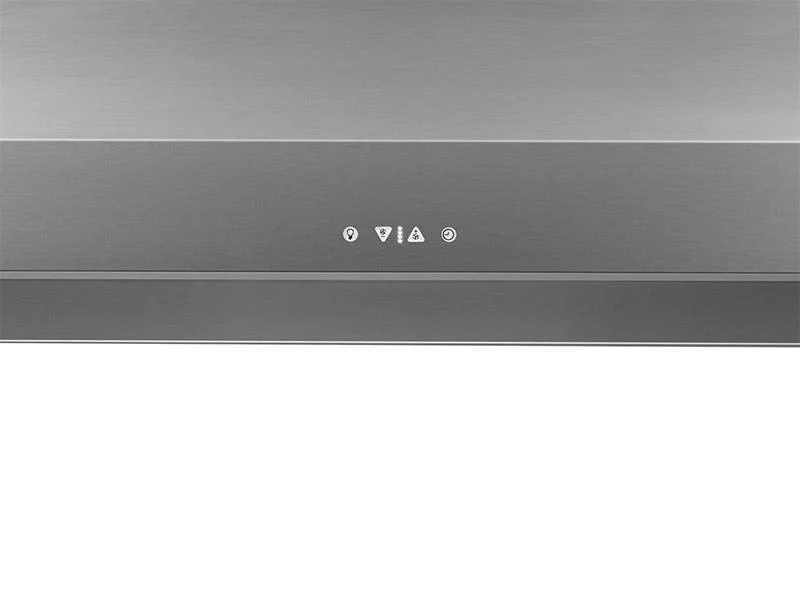 42" Chimney Wall Hood, Silver Stainless Steel - Image 2