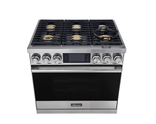 Dacor DOP36M86DLS 36" Range, Stainless Steel, Natural Gas - Image 3