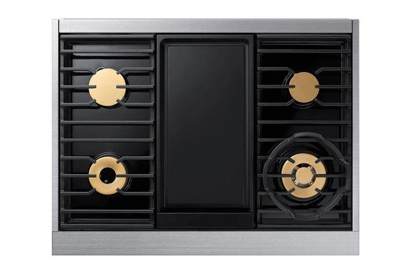 Dacor DOP36M94DLM 36" Pro Dual-Fuel Steam Range, Graphite Stainless Steel, Natural Gas - Image 8