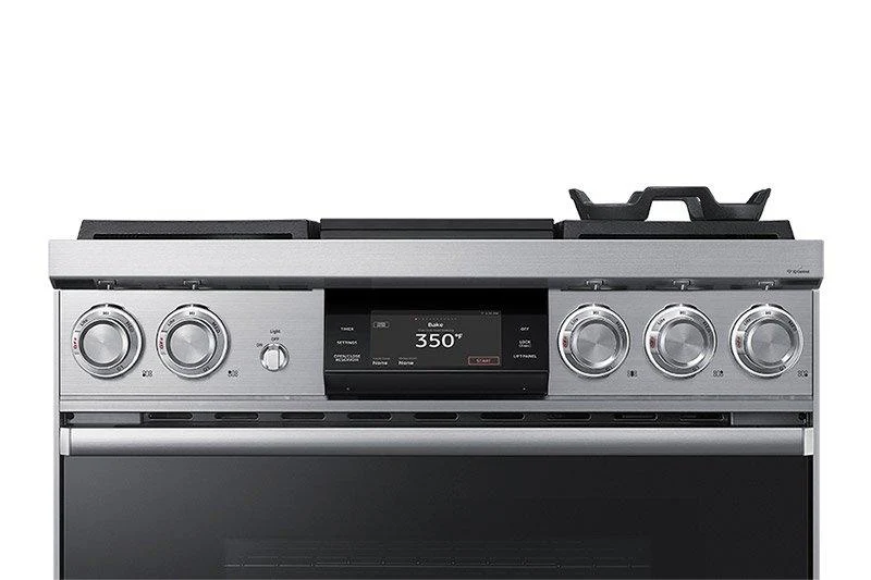 Dacor DOP36M94DPM 36" Pro Dual-Fuel Steam Range, Graphite Stainless Steel, Liquid Propane - Image 10