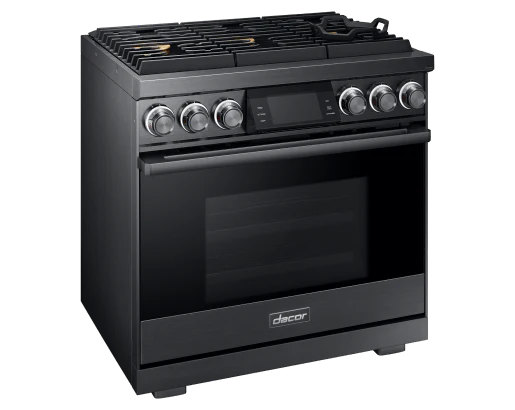 Dacor DOP36M96GLM 36" Pro Gas Range, Graphite Stainless Steel, Natural Gas - Image 2