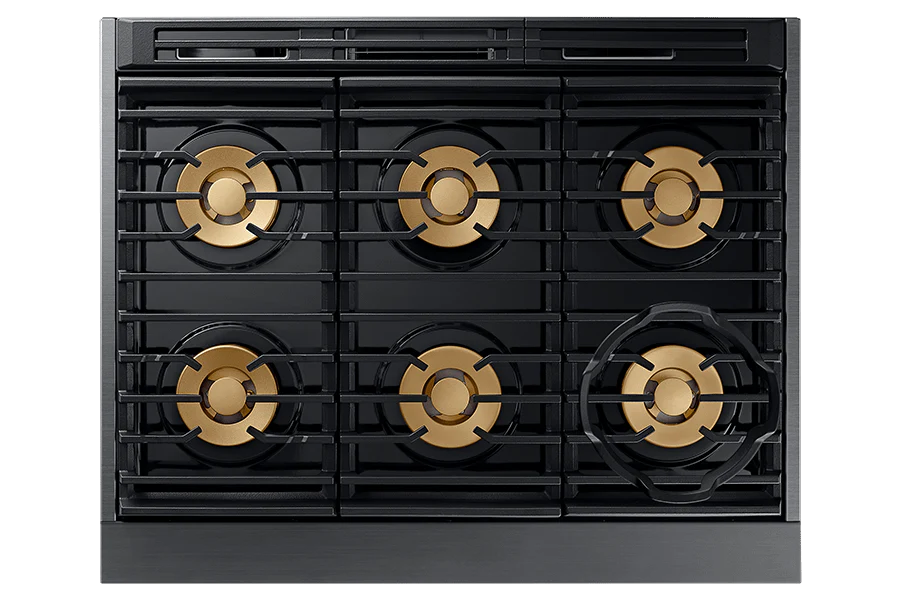 Dacor DOP36M96GPM 36" Pro Gas Range, Graphite Stainless Steel, Liquid Propane - Image 8